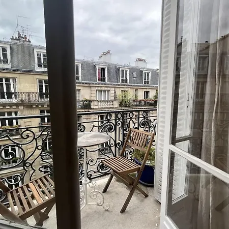 Balcony Near Montparnasse Paris